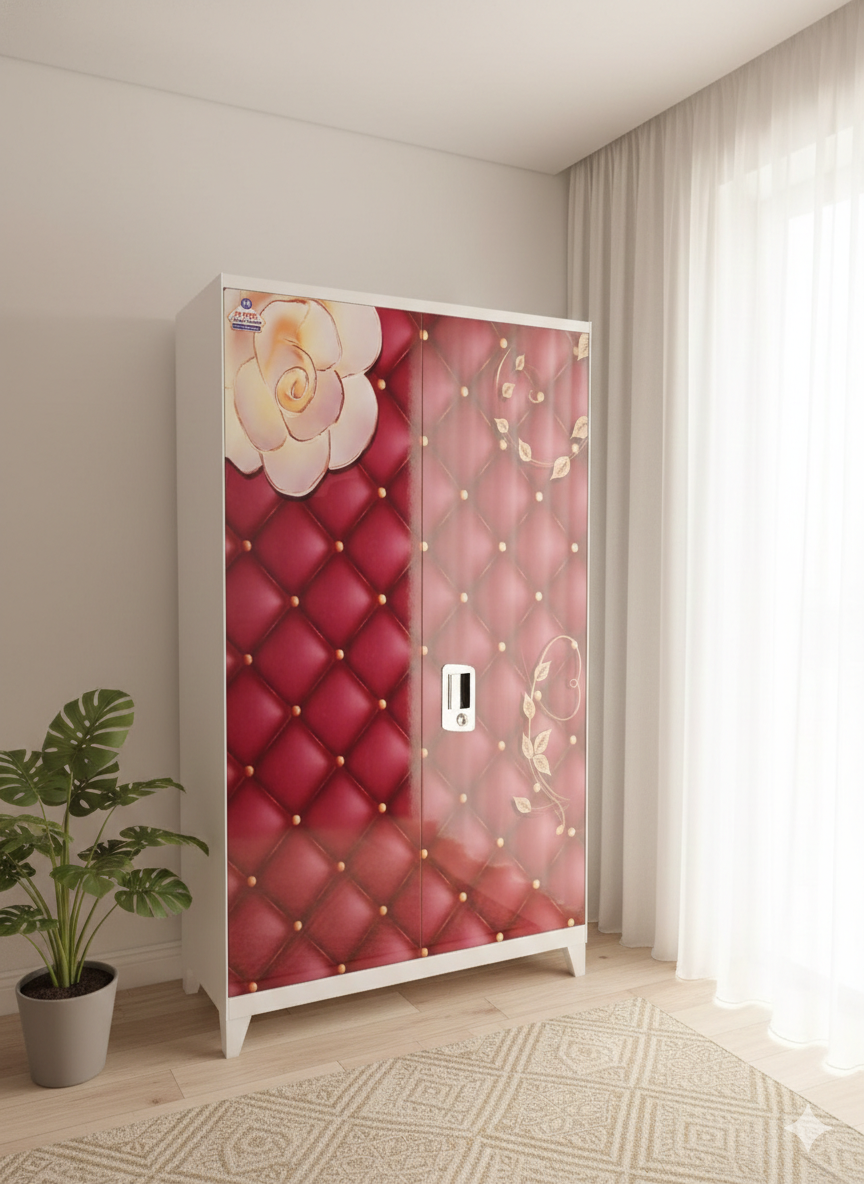 2-door Steel Almirah Design-2