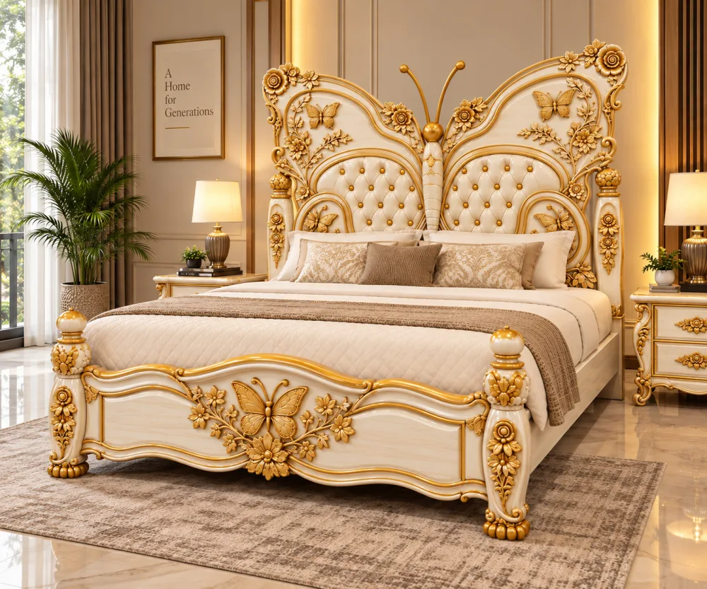 BED — CP Segun teak furniture Howrah